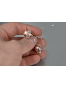 Boucles d'oreilles vintage en argent sterling 925, Pas de pierre ven122s