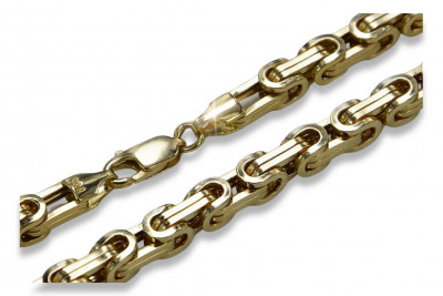"Edles Armband in Gold und Silber mit vergoldeter Verzierung" cb089stl