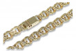 14K Yellow Gold Garibaldi Bismark Chain cb005y