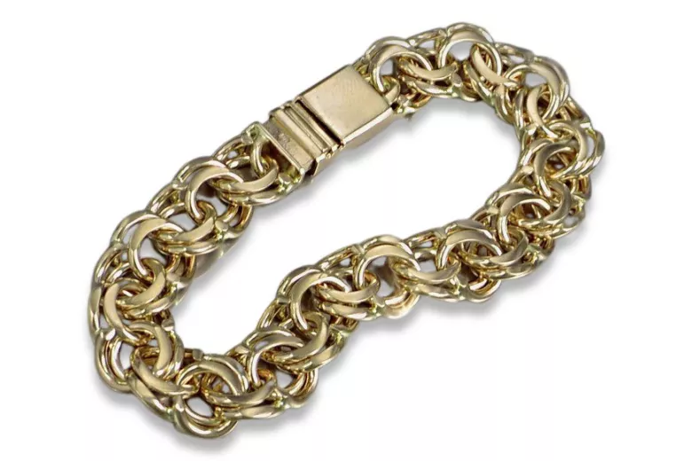 14K Yellow Gold Garibaldi Bismark Chain cb005y