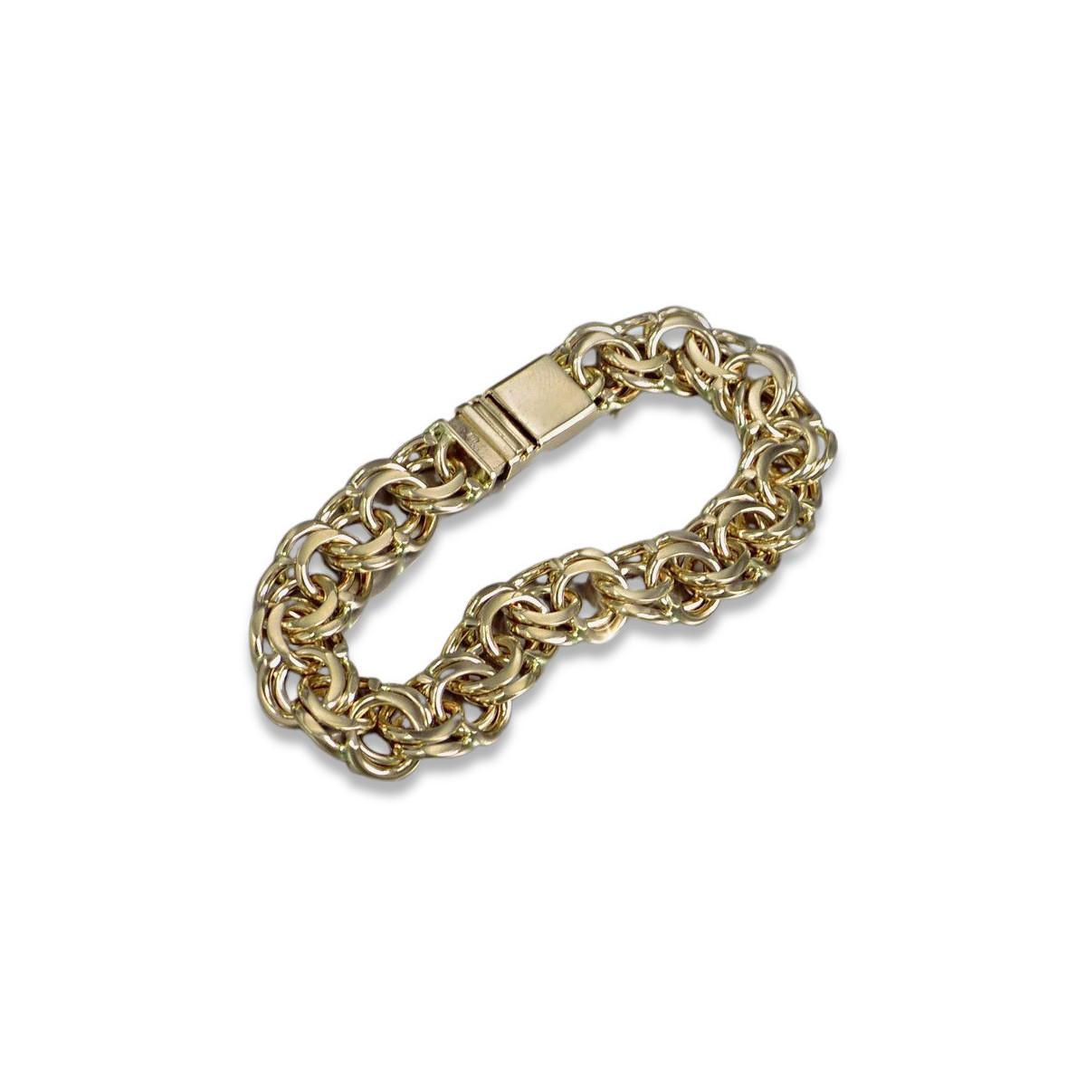 14K Yellow Gold Garibaldi Bismark Chain cb005y