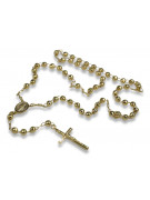 Yellow rose gold rosary chain ★ russiangold.com ★ Gold 585 333 Low price