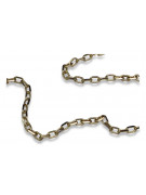 Yellow rose gold chain ★ russiangold.com ★ Gold 585 333 Low price