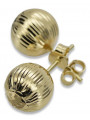 Pendientes de oro russiangold.com Muestra de ★ oro 585 333 ¡★ Precio bajo!