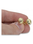 Gold earrings ★ russiangold.com ★ Gold sample 585 333 Low price!