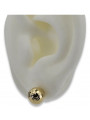 Boucles d’oreilles en or russiangold.com ★ Échantillon d’or ★ 585 333 Prix bas!