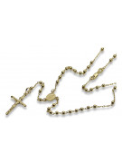 14K Yellow Gold Italian Rosary Chain - 45cm rcc008y