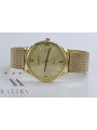 Reloj de oro para hombre Geneve ★ zlotychlopak.pl ★ Pureza de oro 585 333 Precio bajo!