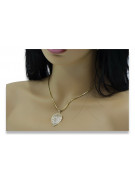 Gold pendant pendant ★ zlotychlopak.pl ★ Gold hallmark 585 333 low price