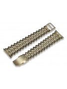 Yellow rose gold watch bracelet ★ russiangold.com ★ Gold 585 333 Low price