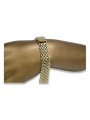 Yellow rose gold watch bracelet ★ russiangold.com ★ Gold 585 333 Low price