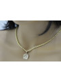 Divine Grace 14k Gold Pendant & Chain pm007y&cc019y