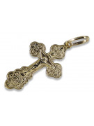 Gold Orthodox Cross ★ russiangold.com ★ Gold 585 333 Low price