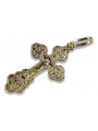 Croix ★ orthodoxe d’or russiangold.com ★ or 585 333 Prix bas