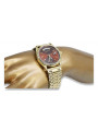 Reloj de oro para hombre Geneve ★ zlotychlopak.pl ★ Pureza de oro 585 333 Precio bajo!