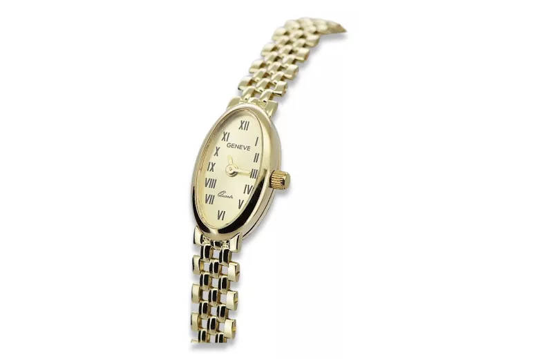 Gold ladies watch ★ zlotychlopak.pl ★ Gold purity 585 333 Low price!