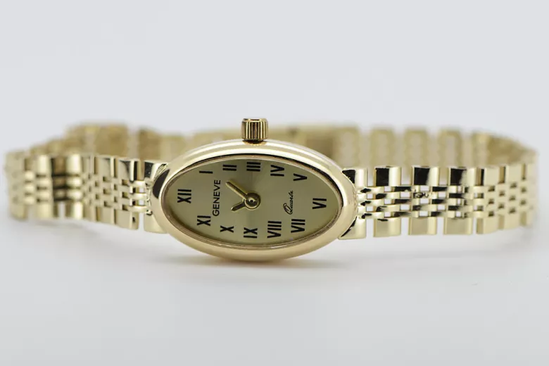 Reloj geneve 2024 de oro 14k