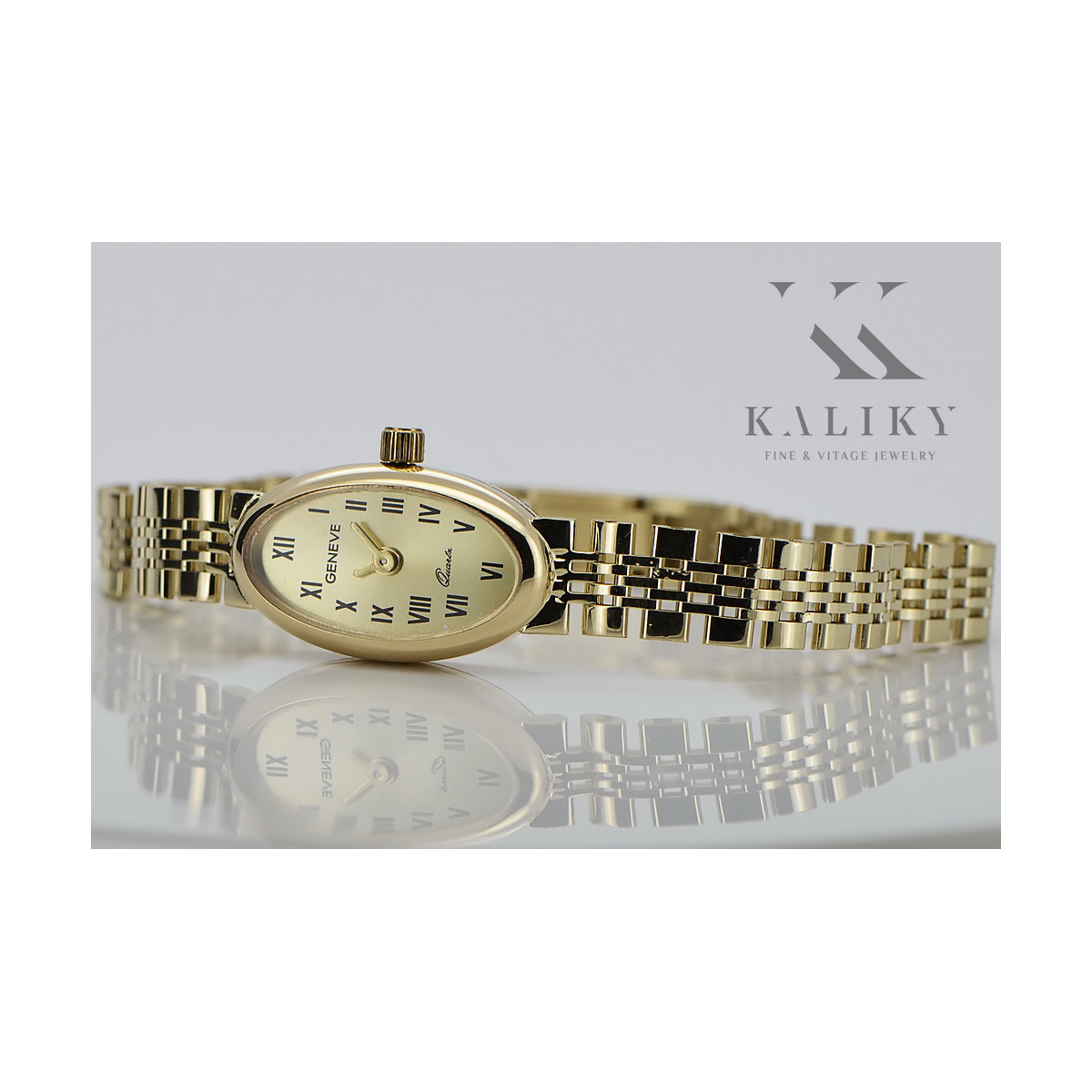 Gold ladies watch ★ zlotychlopak.pl ★ Gold purity 585 333 Low price!