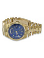 Goldene Herrenuhr Geneve ★ zlotychlopak.pl ★ Gold Reinheit 585 333 Niedriger Preis!