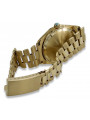 Gold men's watch Geneve ★ zlotychlopak.pl ★ Gold purity 585 333 Low Price!