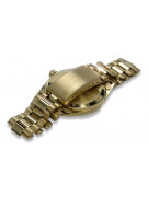 Gold men's watch Geneve ★ zlotychlopak.pl ★ Gold purity 585 333 Low Price!