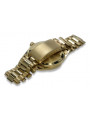 Gold men's watch Geneve ★ zlotychlopak.pl ★ Gold purity 585 333 Low Price!