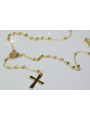 14K Yellow Gold Rosary Chain rcc003y