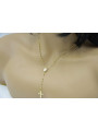 14K Yellow Gold Rosary Chain rcc003y