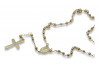 14K Weiß, Gelb, Roségold, 42c Jewellery Chain rcc004ywr