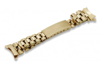 Bracelet ★ de montre en or rose jaune russiangold.com ★ or 585 333 Prix bas