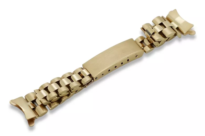 Pulsera ★ de reloj de oro rosa amarillo russiangold.com ★ Oro 585 333 Precio bajo