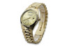 Montre Homme en Or Jaune 14k 585 Geneve mw013ydy&mbw015y