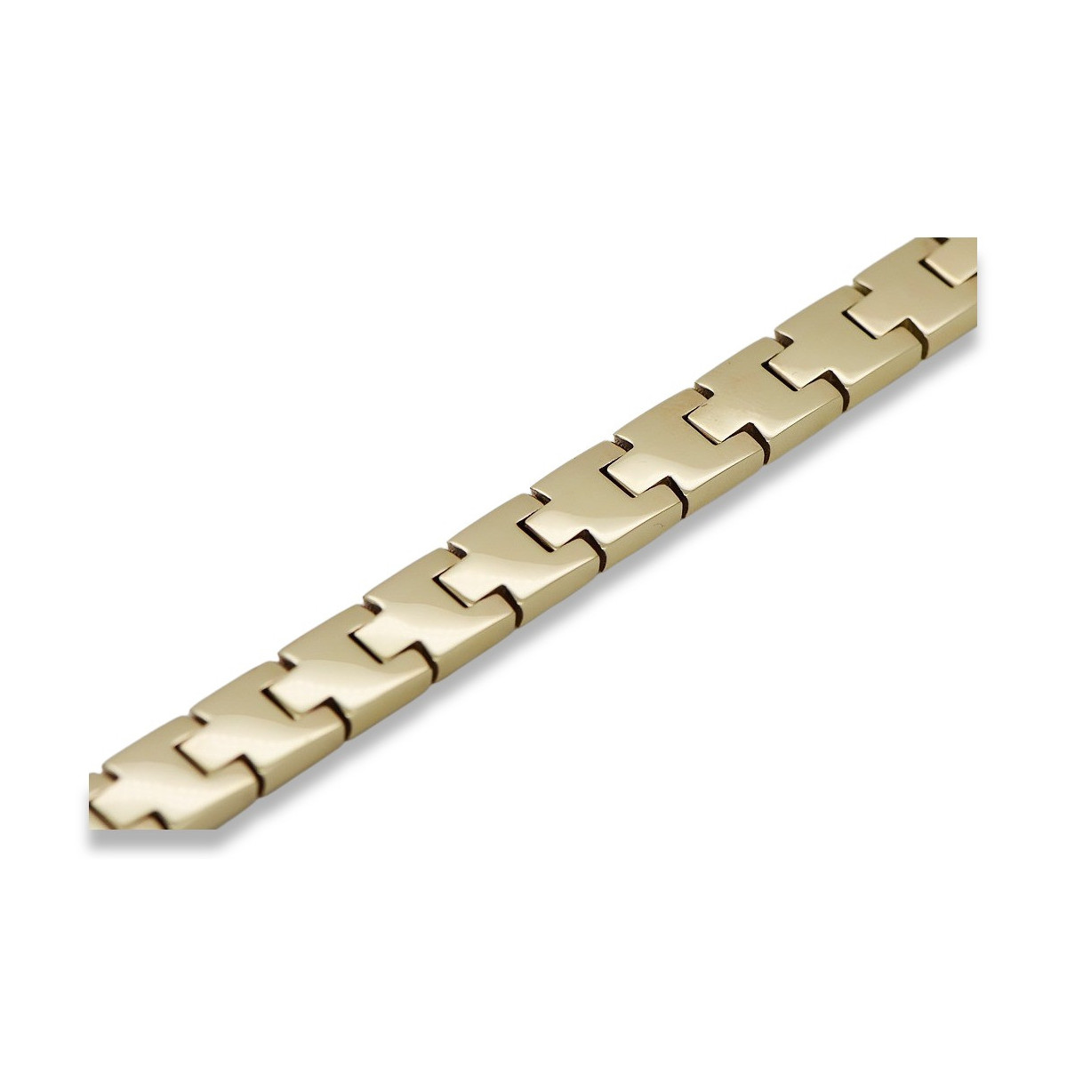 Yellow rose gold bracelet ★ russiangold.com ★ Gold 585 333 Low price