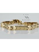 Yellow rose gold bracelet ★ russiangold.com ★ Gold 585 333 Low price