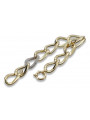 Italian Gold Fancy Bracelet, 14K Yellow & White Gold, Various Sizes cfb007yw