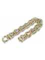 Yellow rose gold bracelet ★ russiangold.com ★ Gold 585 333 Low price