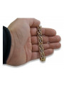 Bracelet ★ en or rose jaune russiangold.com ★ Or 585 333 Prix bas