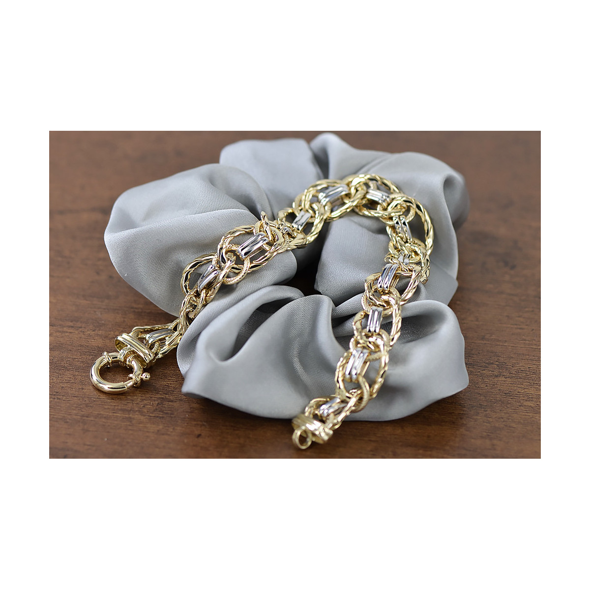 Bracelet ★ en or rose jaune russiangold.com ★ Or 585 333 Prix bas