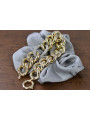 Pulsera de dama elegante en oro blanco y amarillo italiano cfb010yw