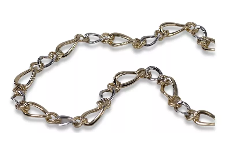 Yellow rose gold chain ★ russiangold.com ★ Gold 585 333 Low price