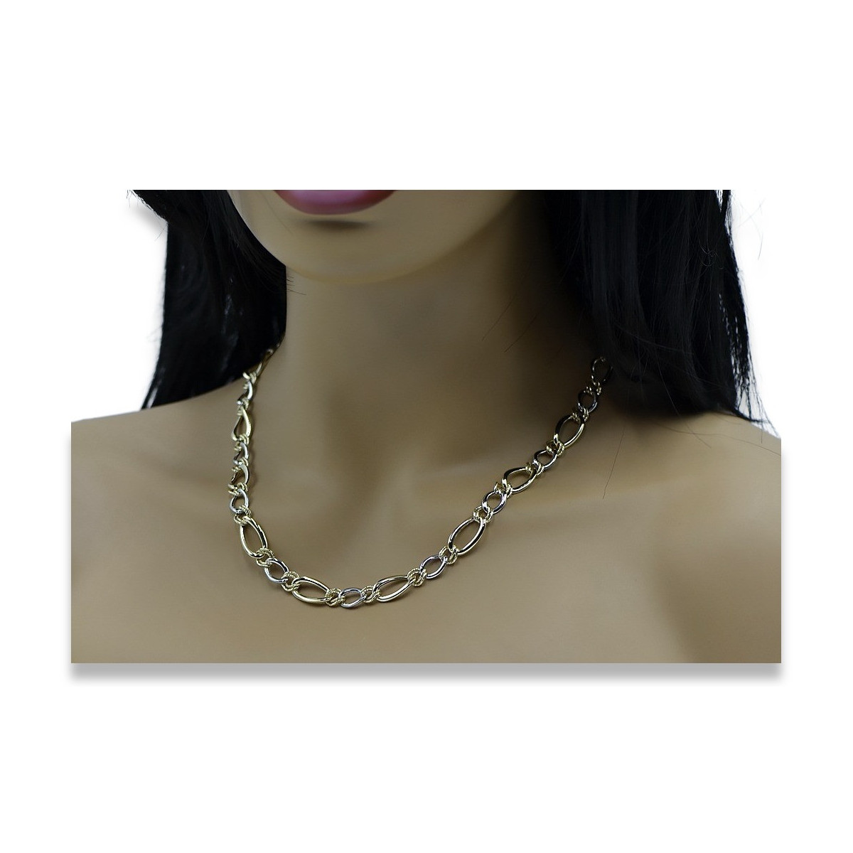 Yellow rose gold chain ★ russiangold.com ★ Gold 585 333 Low price