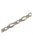 Bracelet ★ en or rose jaune russiangold.com ★ Or 585 333 Prix bas