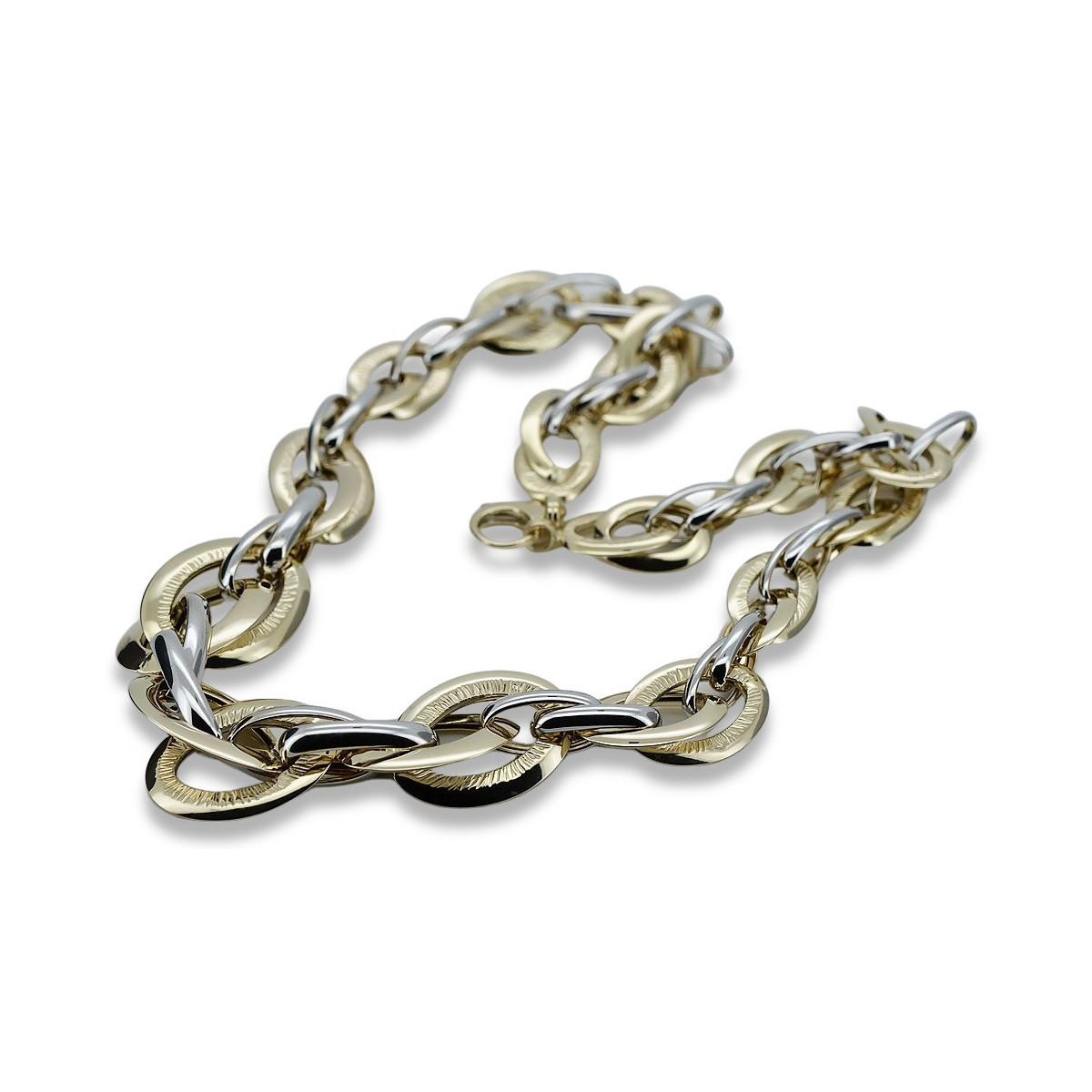 Yellow rose gold chain ★ russiangold.com ★ Gold 585 333 Low price