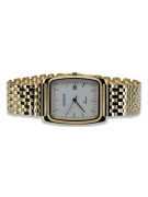 Gold men's watch Geneve ★ zlotychlopak.pl ★ Gold purity 585 333 Low Price!