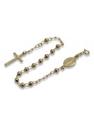 Yellow rose gold rosary bracelet★ russiangold.com ★ Gold 585 333 Low price