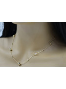 Yellow rose gold chain ★ russiangold.com ★ Gold 585 333 Low price