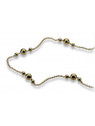 Yellow rose gold bracelet ★ russiangold.com ★ Gold 585 333 Low price