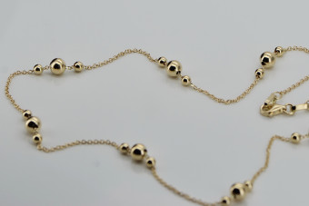 Gelbgoldene Kette ★ russiangold.com ★ Gold 585 333 Niedriger Preis