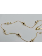 Yellow rose gold chain ★ russiangold.com ★ Gold 585 333 Low price