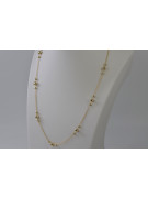 Yellow rose gold chain ★ russiangold.com ★ Gold 585 333 Low price